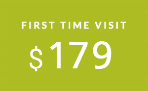 First time visit $179