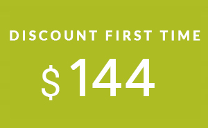Discount first time $144